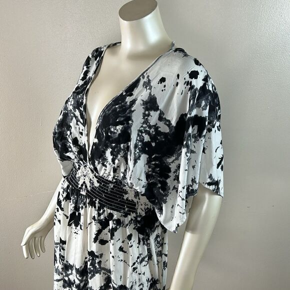 Beautiful JAPANA rayon maxi dress size small - Picture 9 of 10